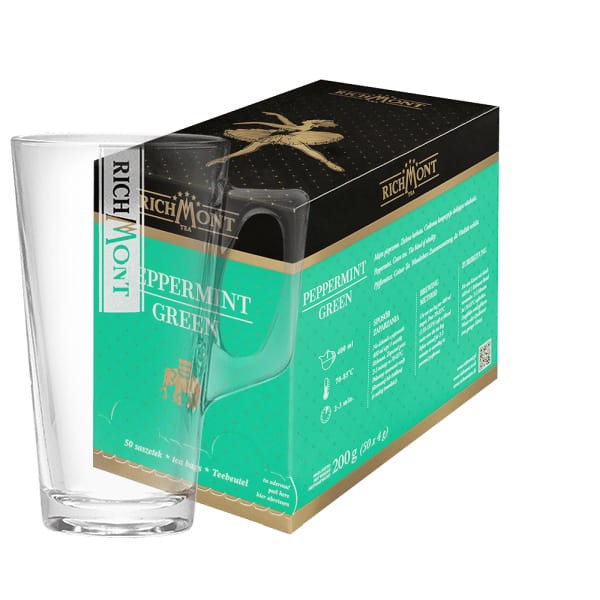Richmont Peppermint Green 50x4g herbata w saszetkach