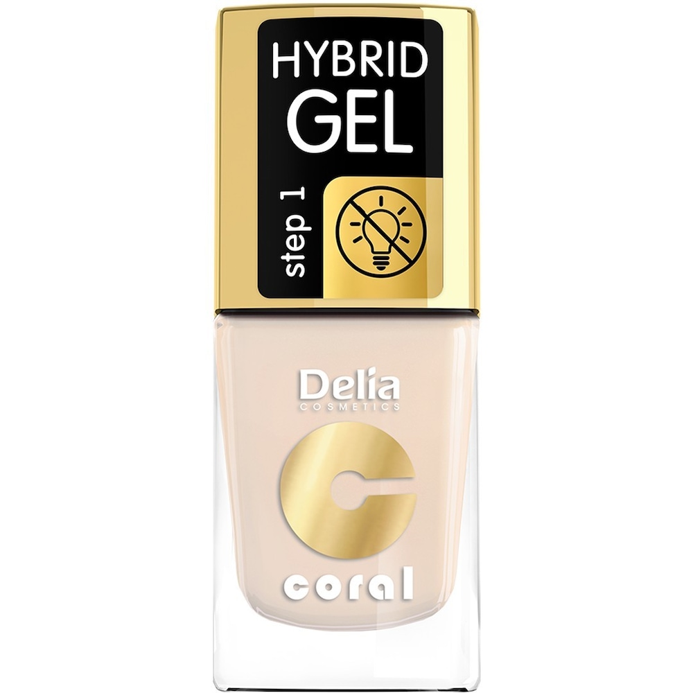 Delia Cosmetics Coral Hybrid Gel Emalia do paznokci nr 41 11ml