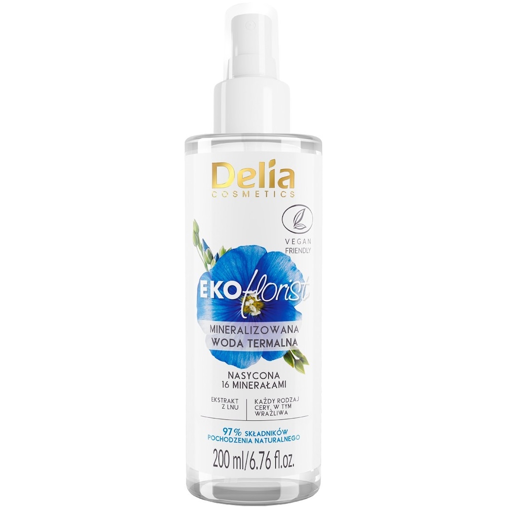 Delia Cosmetics Cosmetics EKOflorist LEN Woda termalna 200 ml