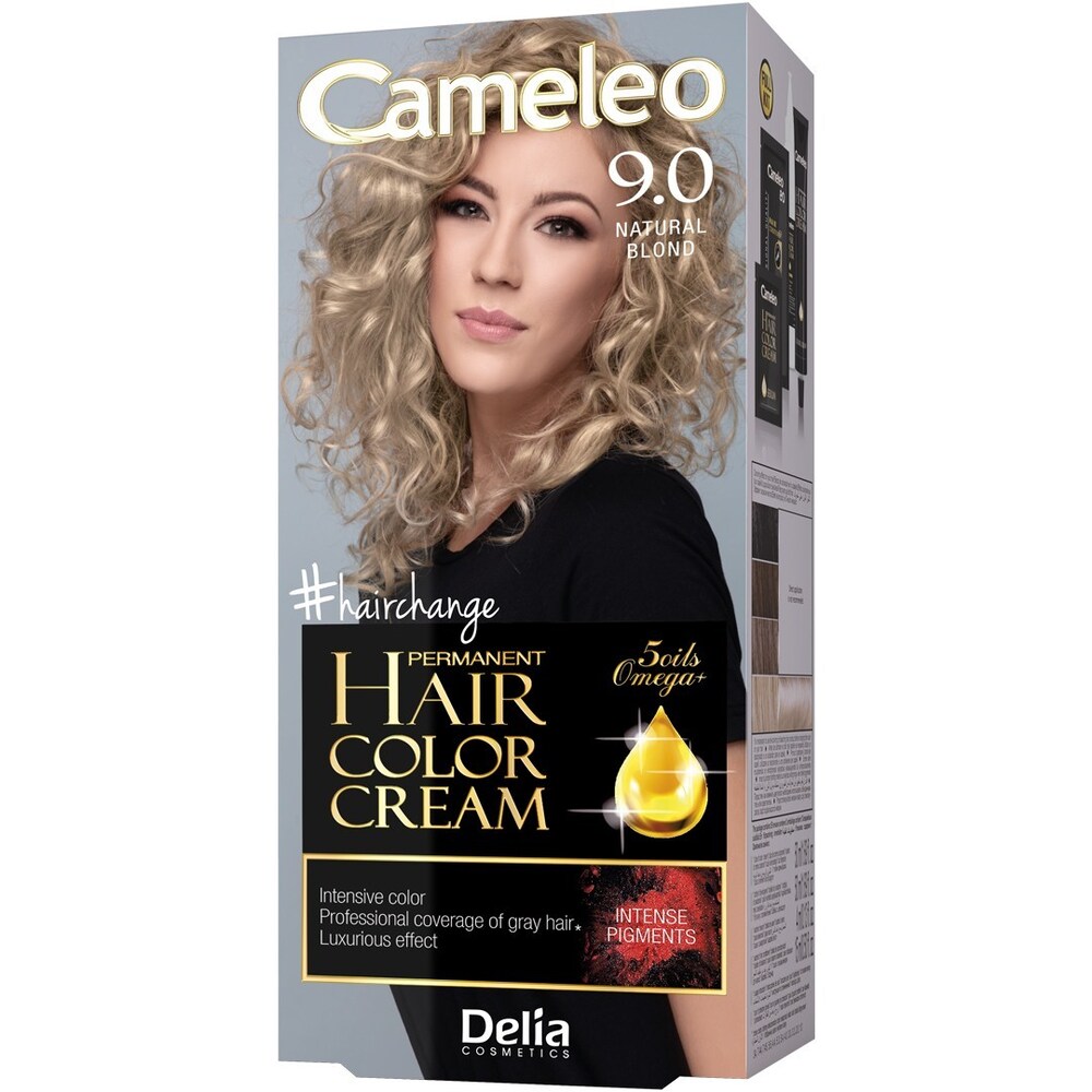 DELIA Cosmetics Cameleo HCC Farba permanentna Omega+ nr 9.0 Natural Blond 1op