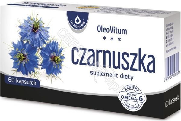 Oleofarm Czarnuszka Suplement Diety 60 Kapsułek - Oleofarm
