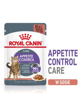 Royal Canin shumee Appetite Control w sosie 85g zilansowana mokra karma dla kotów dorosłych