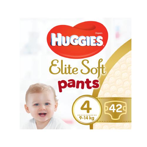 Huggies Elite Soft Premium Mega Pants 4 9-14 kg pieluchomajtki x 42 szt
