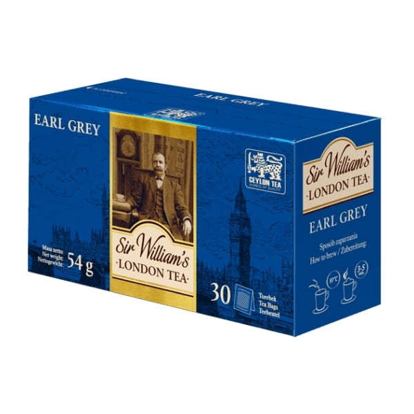 Sir William's Sir William's Earl Grey Tea ex30 herbata czarna SIR.WIL.EARL.GR.EX30