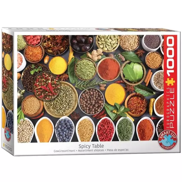 Eurographics Puzzle 1000 Stół z przyprawami -