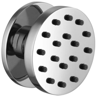 OMNIRES Dysza boczna natynkowa S27 Chrom