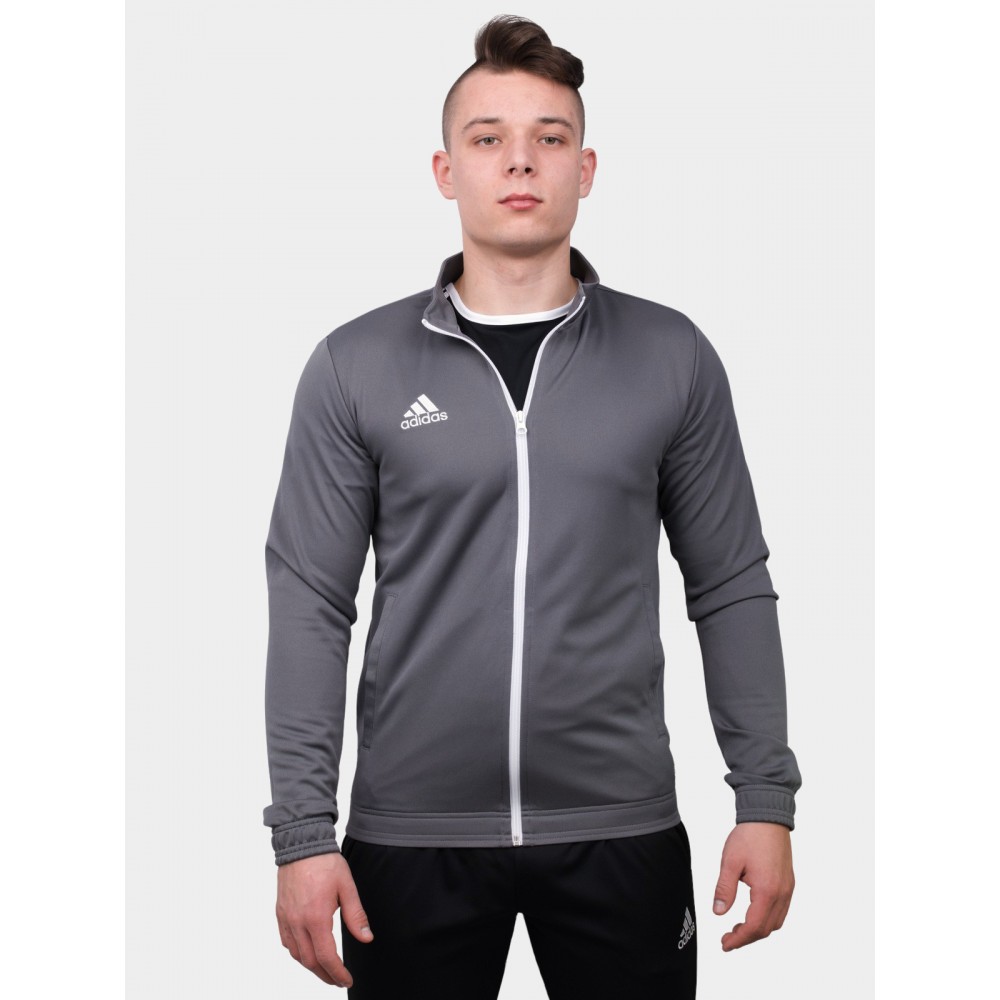 Adidas Męska Bluza Treningowa ENTRADA 22 Track Jacket Popielata H57522 H57522