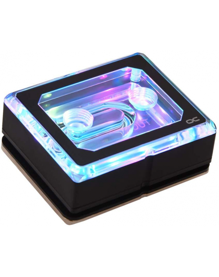 Alphacool Ice Block XPX PRO RGB Plexi Black Digital