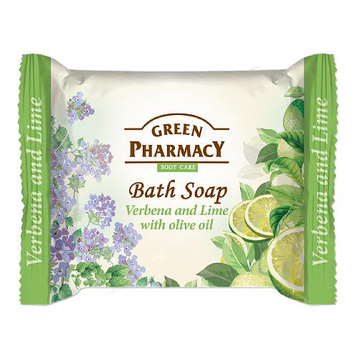 Green Pharmacy PHARM POLSKA Green Pharmacy mydło toaletowe werbena limonka oliwa z oliwek 100 g Pharm 7062408