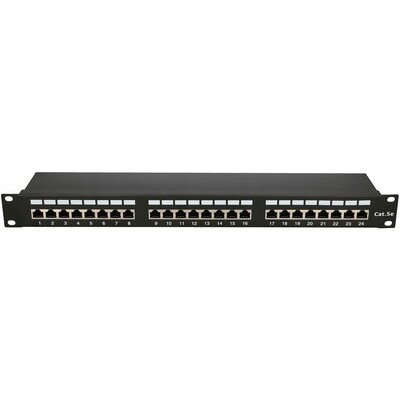ExtraLink Patch panel EX.9823 (1U; kat. 5e) SZAEXTPAN0002 [10291761]