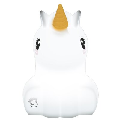 mesmed Mesmed Lampka silikonowa z pilotem zmieniająca kolory Świetlaczek Jednorożec MM019