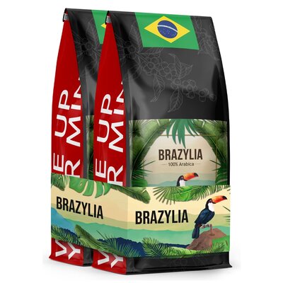 Blue Orca COFFEE Kawa ziarnista COFFEE Brazylia Arabica 2 kg