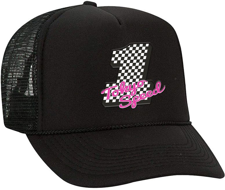GIRL SKATEBOARDS czapka męska SKATEBOARDS TOKYO SPEED RACING TRUCKER Black