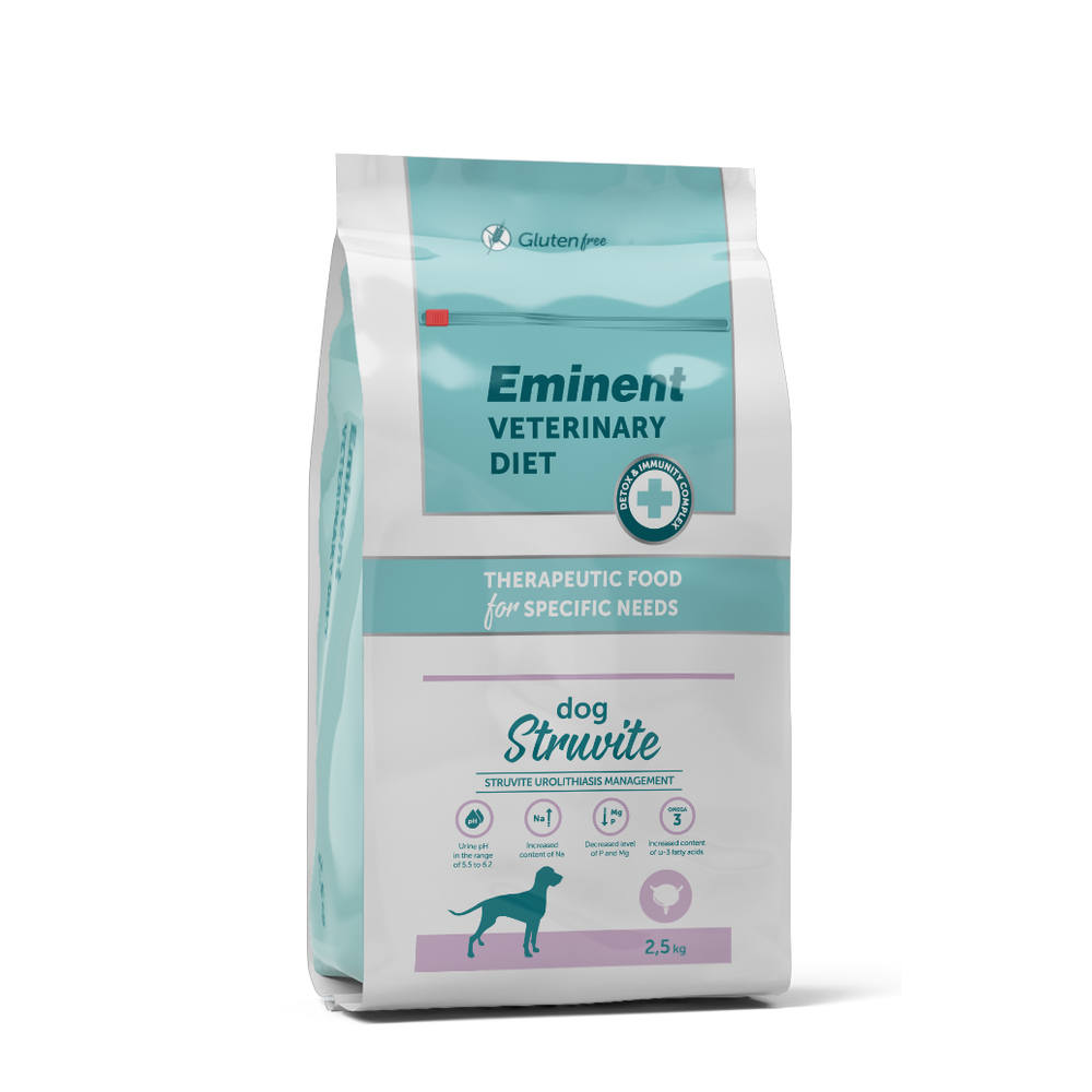 Eminent Diet Dog Struvite 2,5kg