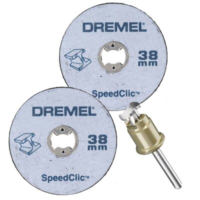 Dremel Zestaw SC406 SpeedClic 2xSC456+trzpieńSC402