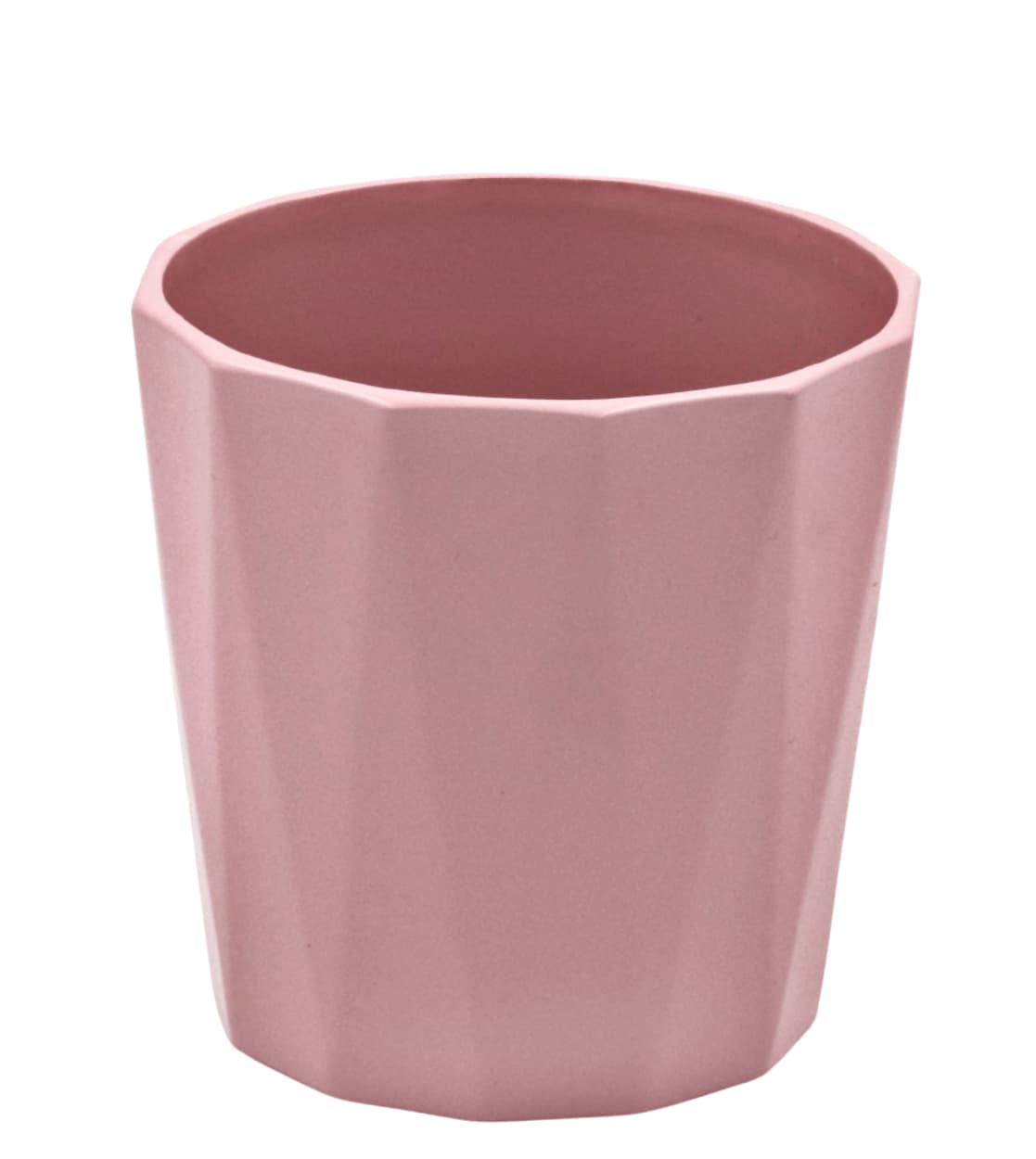 Osłonka ceramiczna FLORES różowy 13,5 cm