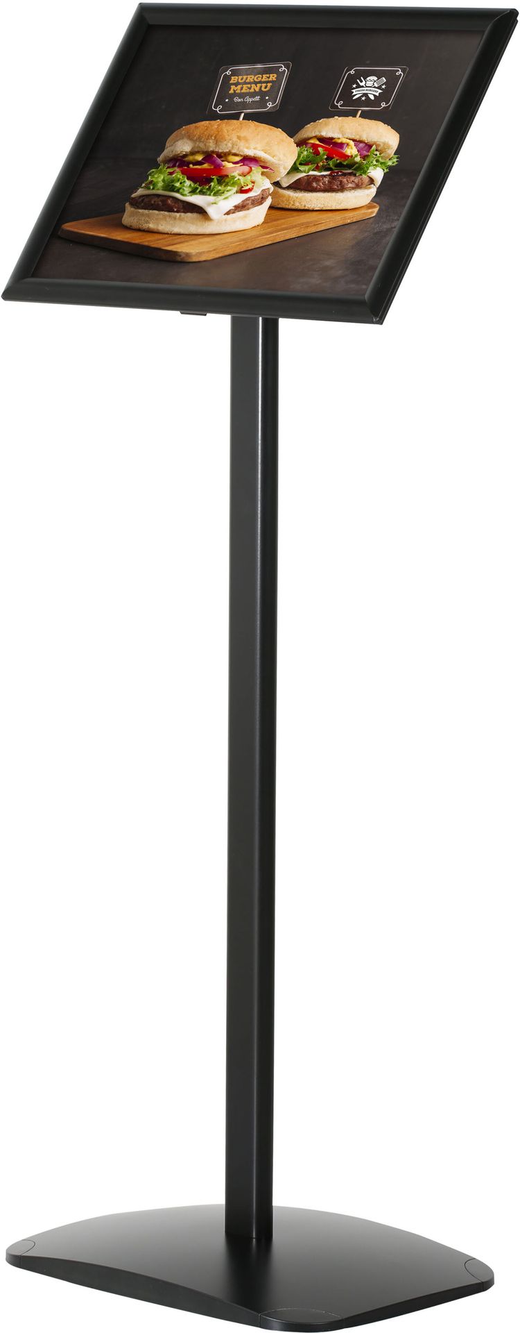 Stojak informacyjny menuboard owz A4 czarny DMA4B DMA4B