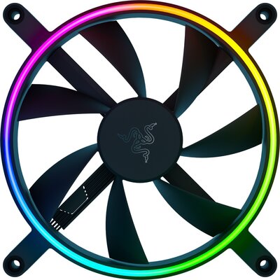 Razer Kunai Chroma RGB 140mm LED PWM Performance Fan 1 Pack RC21-01800200-R3M1