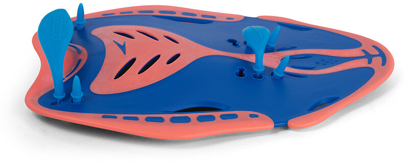 Speedo power paddle blue flame/fluro tangerine/pool blue m 55221