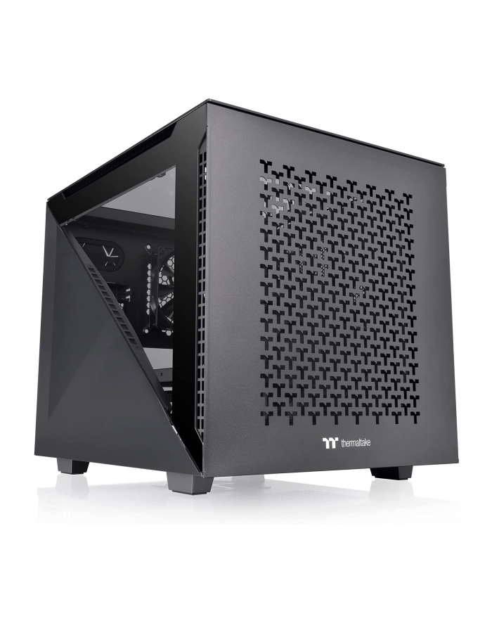 Thermaltake Divider 200 TG Air Kolor: CZARNY mATX - CA-1V1-00S1WN-01