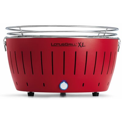 LotusGrill Grill ogrodowy węglowe ruszt nierdzewny 40 cm G435 czerwony LG G435 U Rot