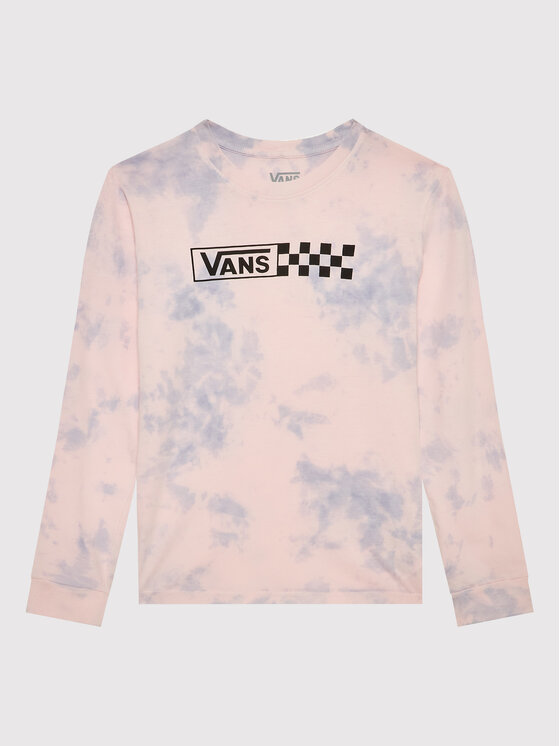 Vans Bluzka Super Fun Wash VN0A7RR3 Różowy Regular Fit