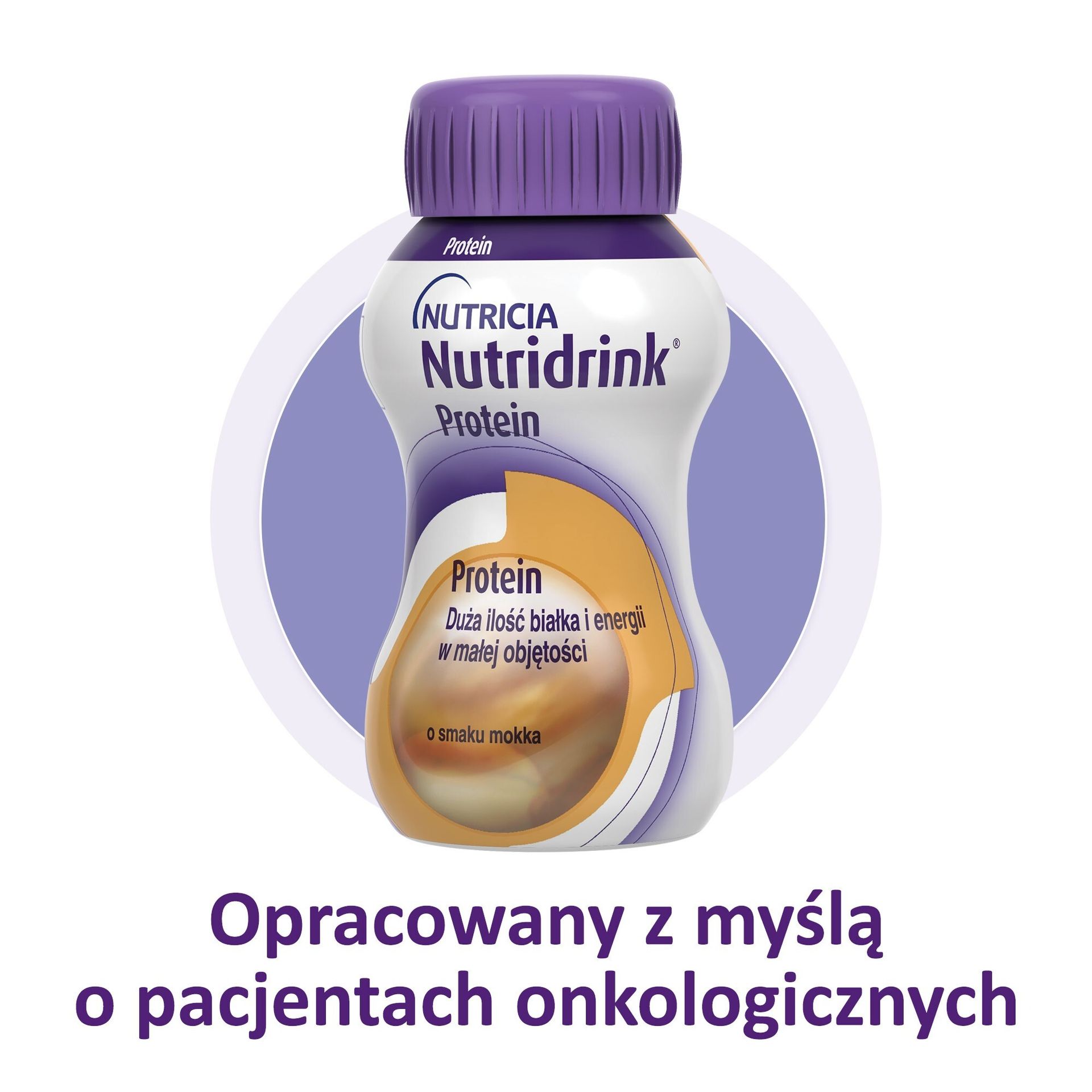 NUTRICIA POLSKA SP. Z O.O. NUTRICIA POLSKA SP Z O.O Nutridrink Protein o smaku mokka płyn 6 x 4 x 125 ml