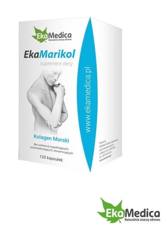 EkaMedica EkaMarikol - Kolagen Morski, suplement diety, EkaMedica, 90 kaps. EKAMEDICA24