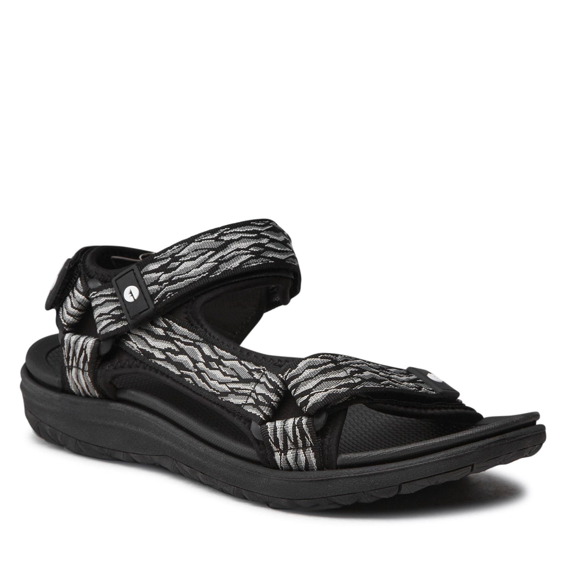 Hi-Tec Sandały Hanar SL-SS22-HT-03 Black/Grey