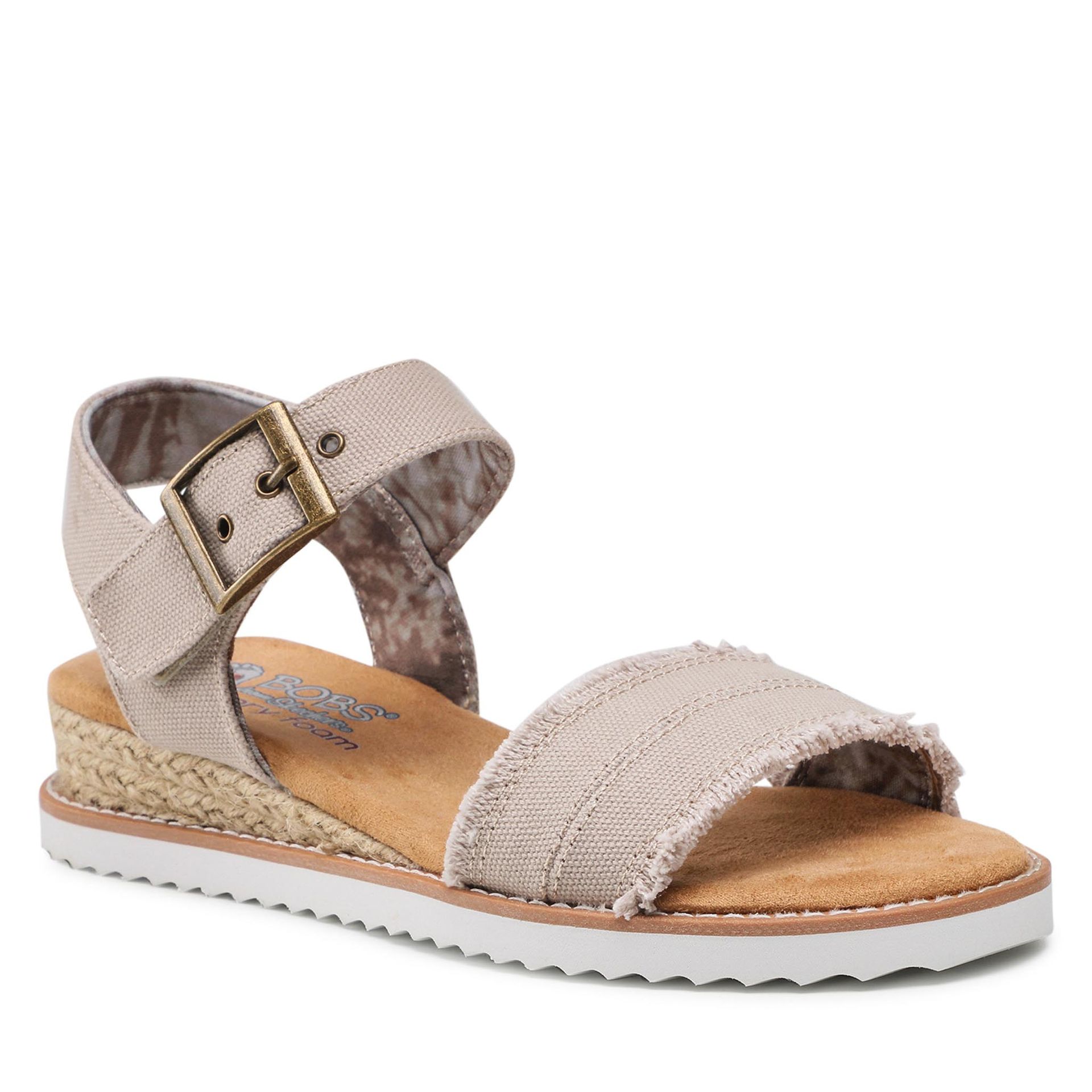 Skechers Espadryle BOBS Desert Kiss 113541/TPE Taupe