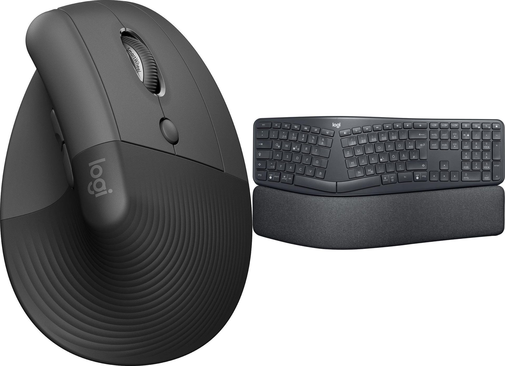 Logitech Lift Graphite 910-006473 + Ergo K860 920-010108