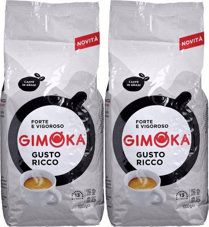 Kawa ziarnista Gimoka Gusto Ricco Bianco 2 kg