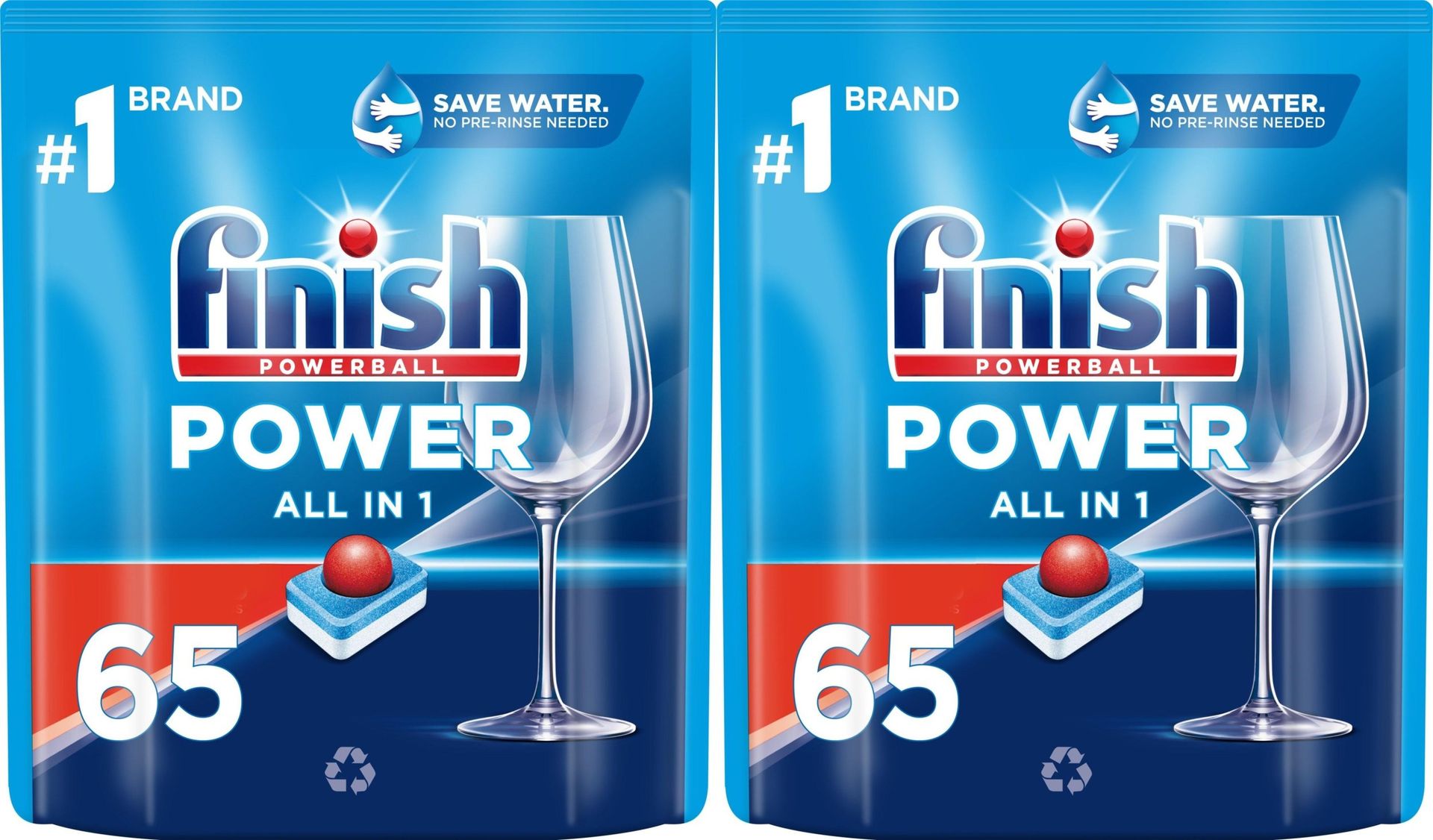 Finish Tabletki do zmywarki Power All in 1 130 szt.