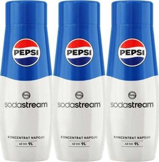 Sodastream 3 x Syrop Pepsi 440 ml