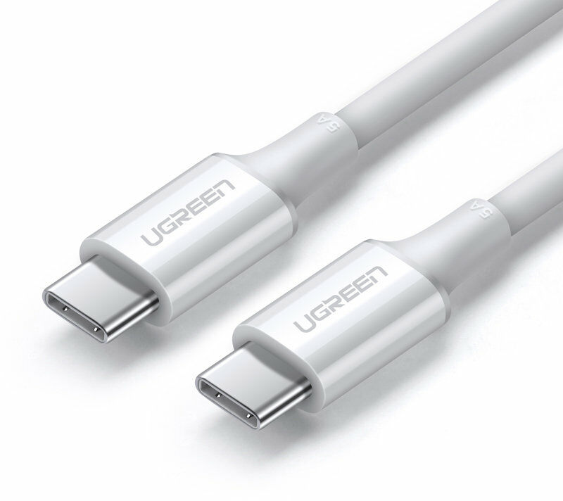 UGREEN kabel USB Typ C - USB Typ C PD 100W 5A 2m biały (US300) US300