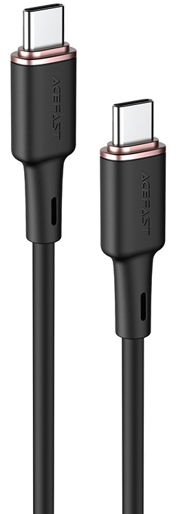 Acefast kabel USB Typ C - USB Typ C 1,2m, 60W (20V/3A) czarny (C2-03 black) C2-03-C-C black