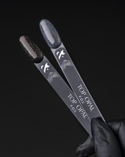F.O.X Top Opal 7ml - top żelowy bez warstwy lepkiej, opalizujący połysk