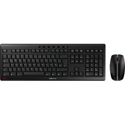 CHERRY Zestaw Stream Desktop Recharge Czarny CHERRYSTREAMDESKTOP RECHARGE