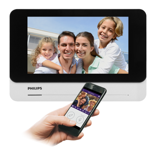 Monitor Philips WelcomeEye AddConnect do rozbudowy zestawów WelcomeEye Connect 2