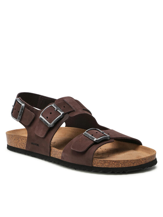 Geox Sandały U Sandal Ghita A U159VA 00032 C6024 Brązowy