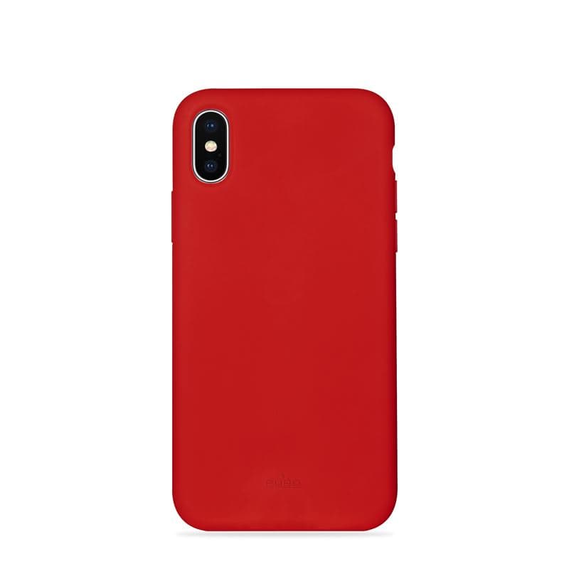 PURO ICON Cover Etui iPhone X czerwony) Limited edition IPCXICONRED