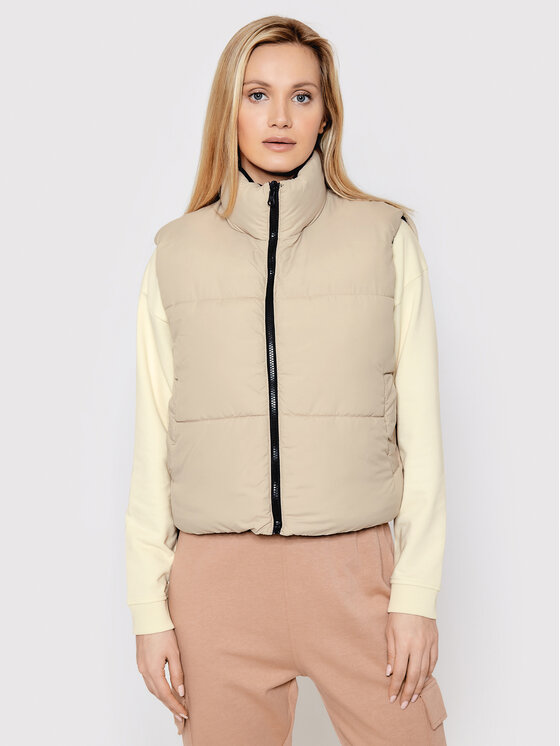 Brave Soul Kamizelka LJK-FINTY Czarny Regular Fit