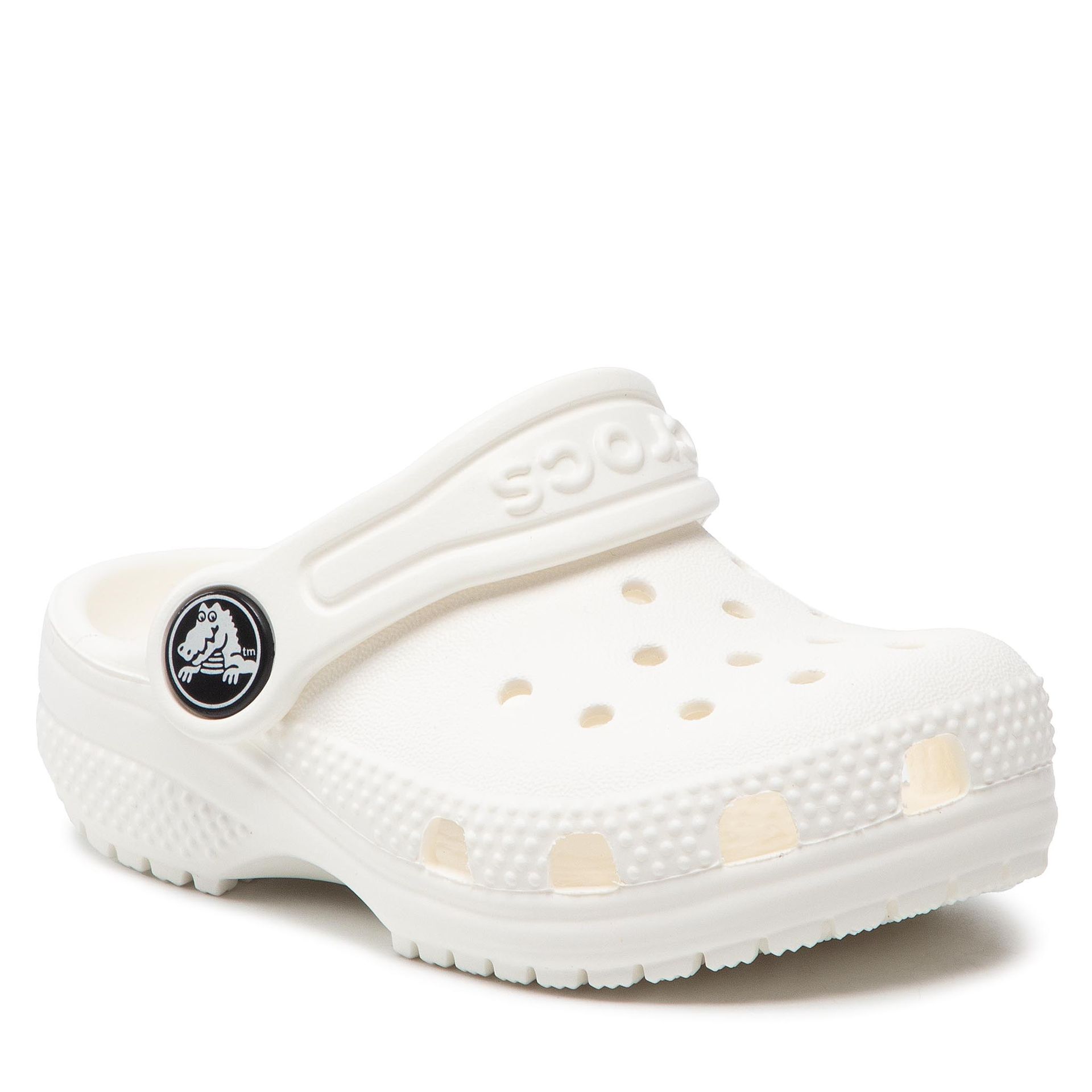 Crocs Klapki Classic Kid Clog T 206990 White