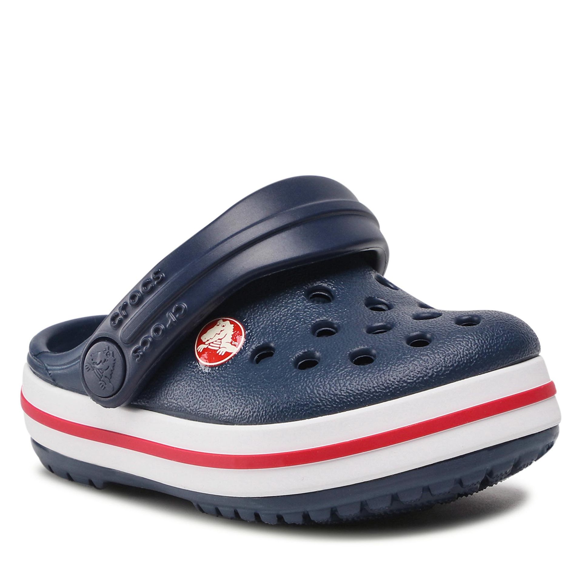 Crocs Klapki Crocband Clog T 207005 Navy/Red