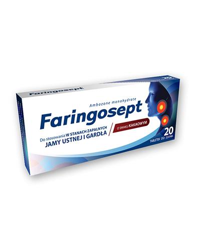 Ranbaxy Poland Sp. z o. o. FARINGOSEPT 10 mg 20 tabletek 4020604
