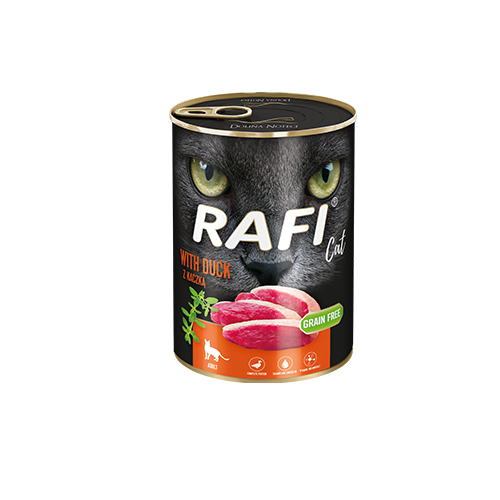 Rafi Cat Adult z kaczką 400g