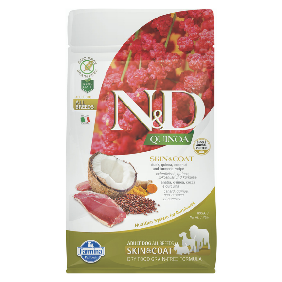 Farmina N&D Grain Free Quinoa Skin & Coat Duck 7 kg
