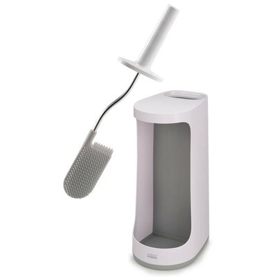 Joseph Joseph Joseph Joseph Flex L Biało Szara Szczotka Do Wc Z Pojemnikiem Plastikowym I Miejscem Na Detergenty