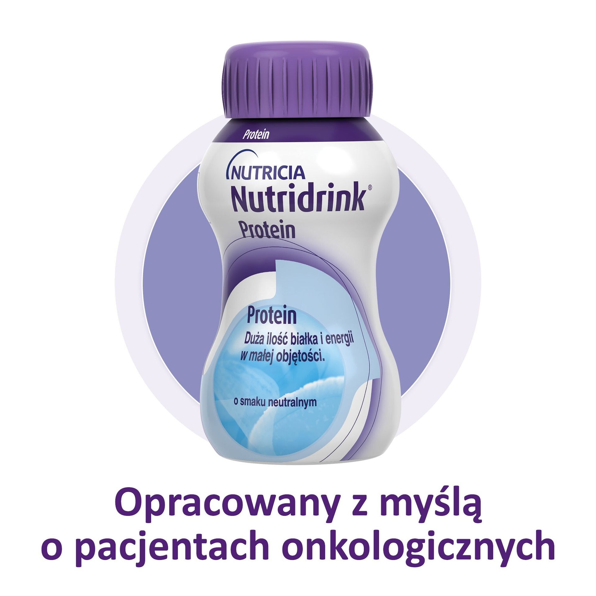 NUTRICIA POLSKA SP. Z O.O. NUTRICIA POLSKA SP Z O.O Nutridrink Protein o smaku neutralnym płyn 6 x 4 x 125 ml