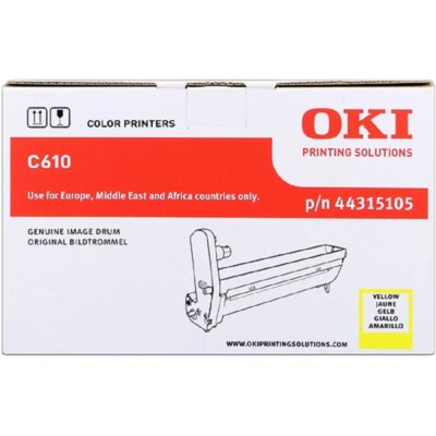 OKI Bęben światłoczuły żółty C610 do 20000 kopii [44315105]
